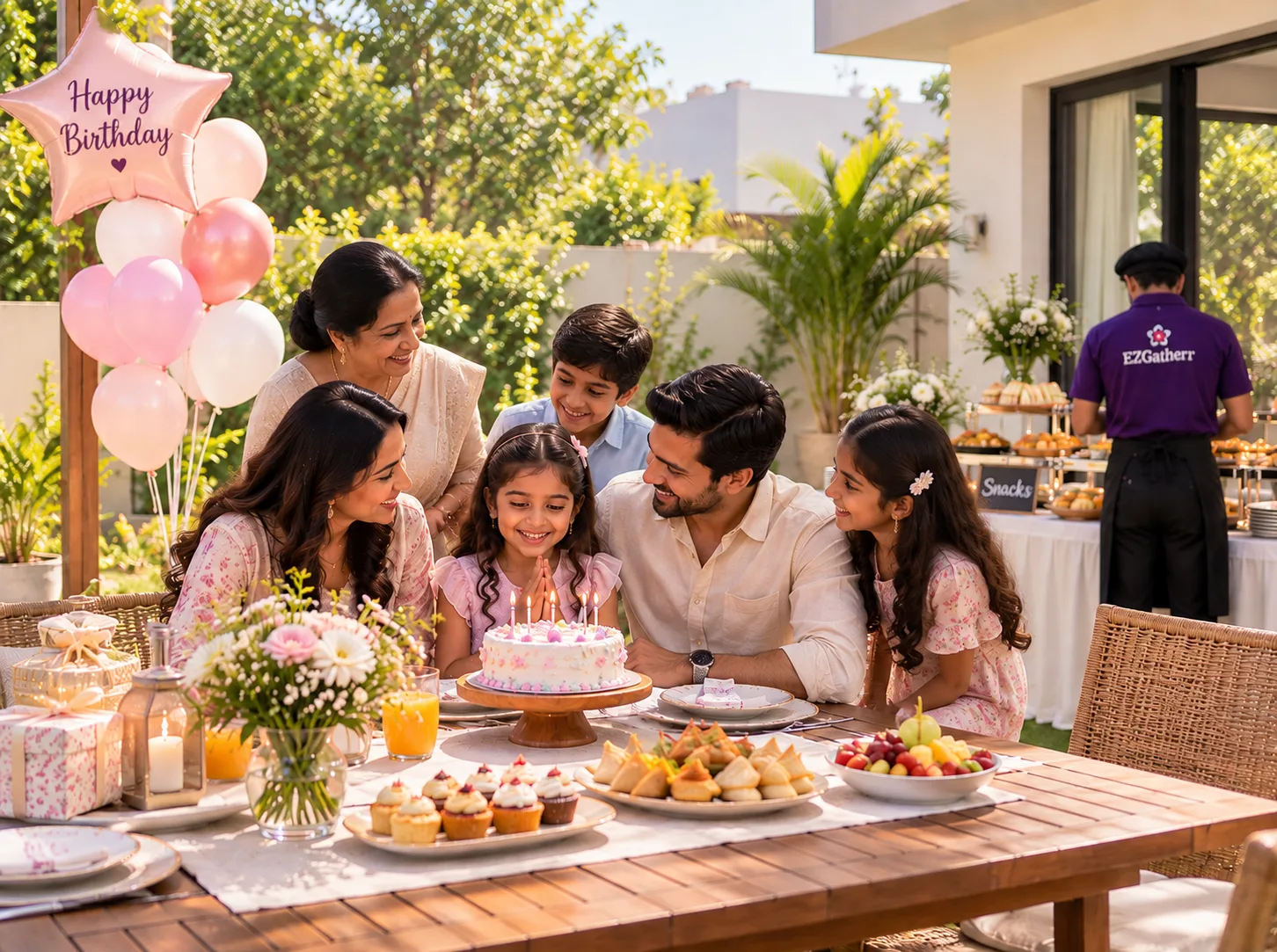 Birthday catering