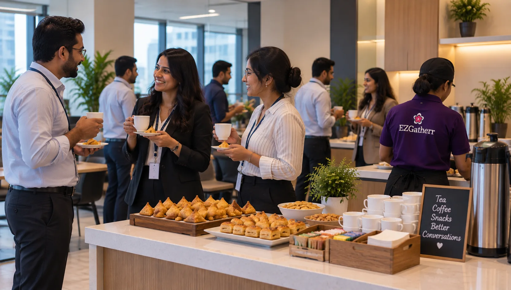 Catering menu and service setup in Bangalore