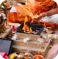 Pooja ceremony setup - explore pooja services on EZgatherr